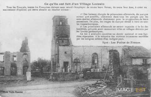 Fenneviller en ruines (Meurthe-et-Moselle)